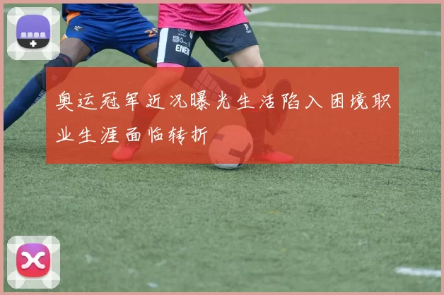 奥运冠军近况曝光生活陷入困境职业生涯面临转折